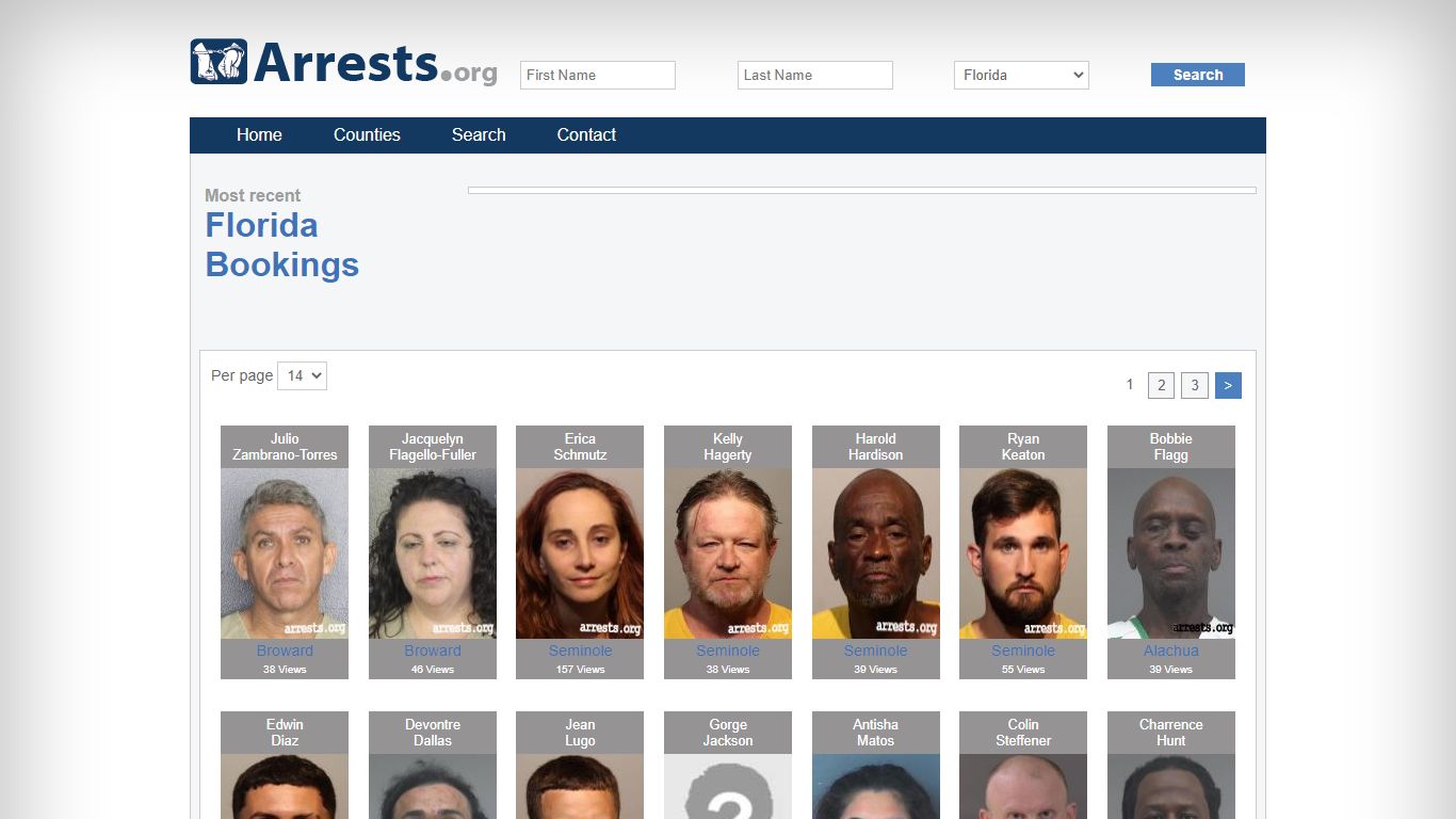 Florida Arrests and Inmate Search